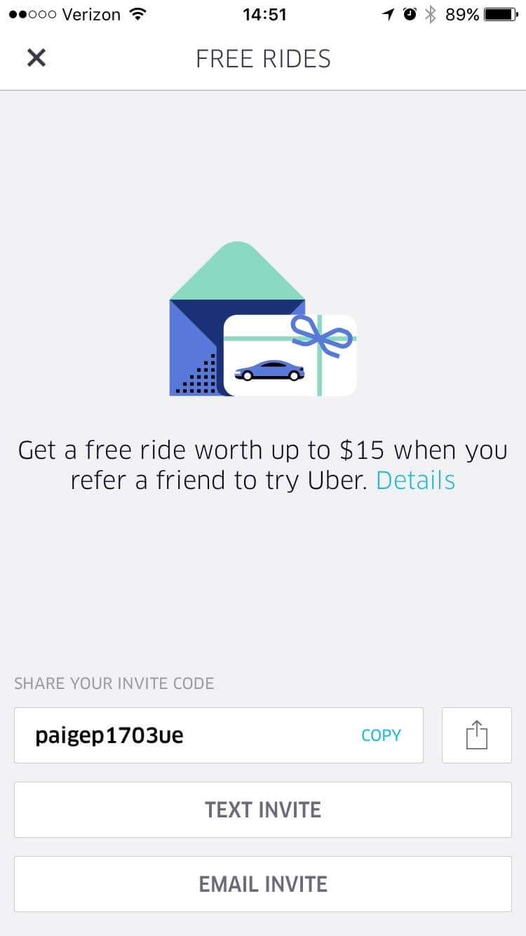 Referral Marketing - Uber Referral Marketing - Uber