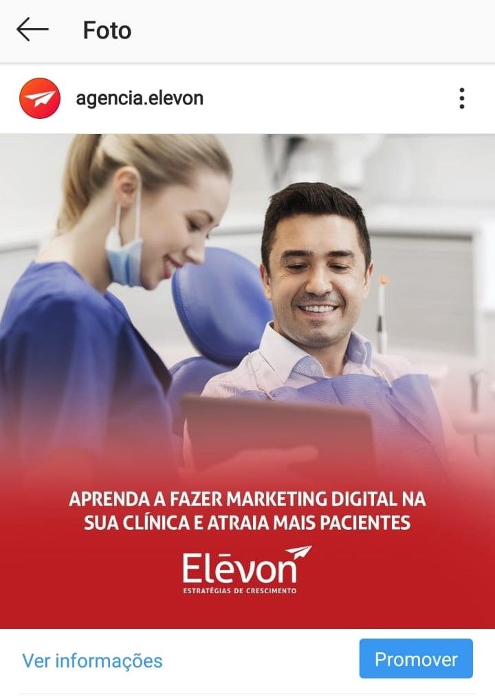 Instagram para dentistas - Patrocinar posts