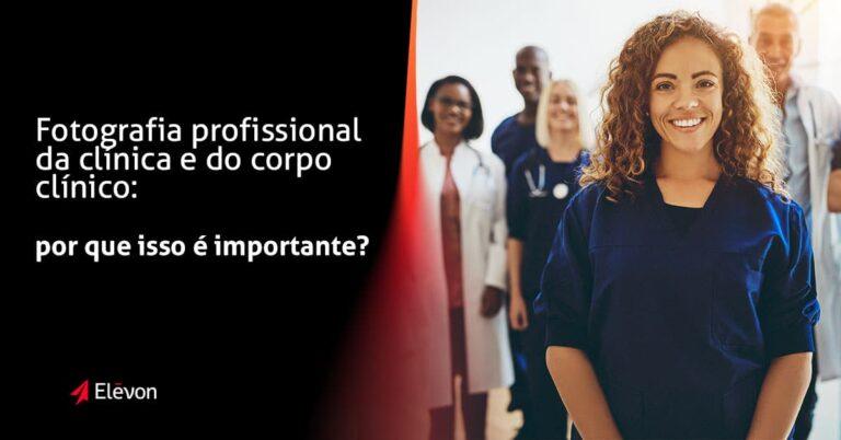 Fotografia profissional da clínica e do corpo clínico